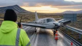 Investigation finds engine failure and missed airfield warning before highway emergency landing in Iceland