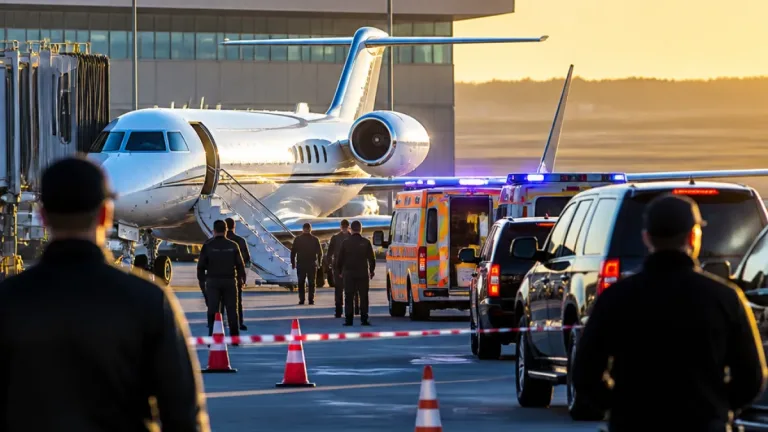 Confirmed Ebola patient evacuated from Abuja via air ambulance through private jet terminal