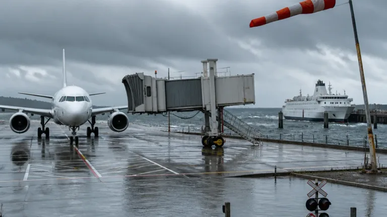 Storm Boelo causes travel disruption across UK with warnings for multiple airports