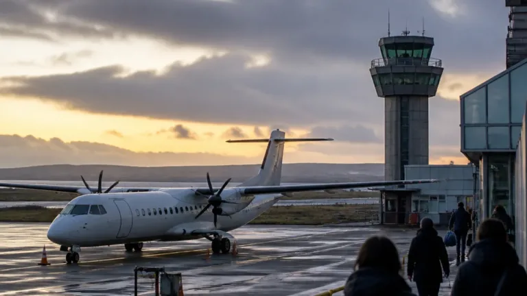 Staffing issue closes Kirkwall air traffic control and disrupts Loganair services