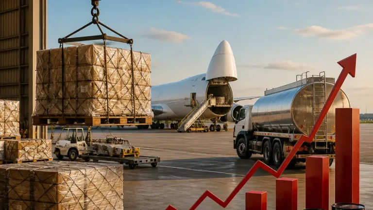 Air cargo demand grows 7.7% in September as fuel costs intensify