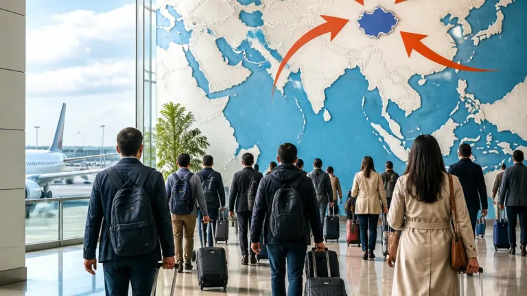Arrivals from Central Asia to Azerbaijan rise 12.3% in January–August 2026